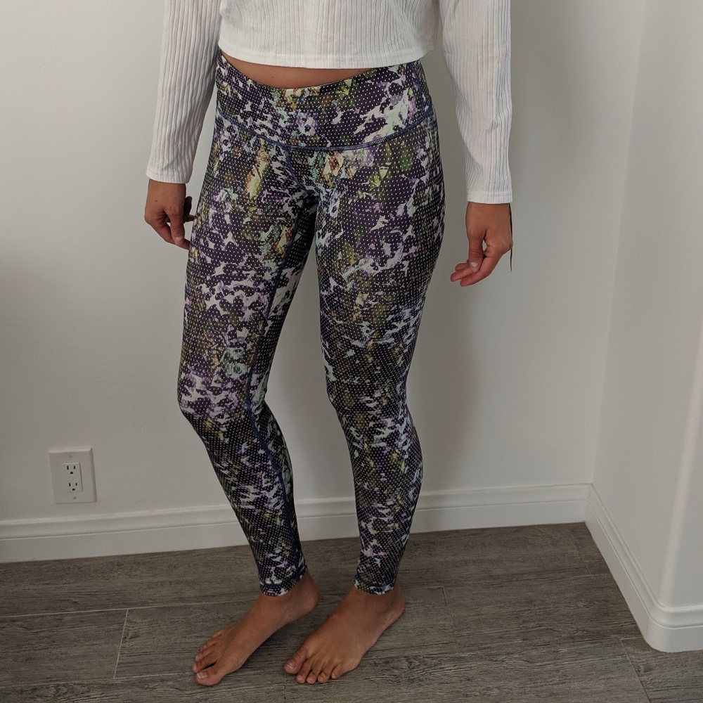 Lululemon flower print leggings